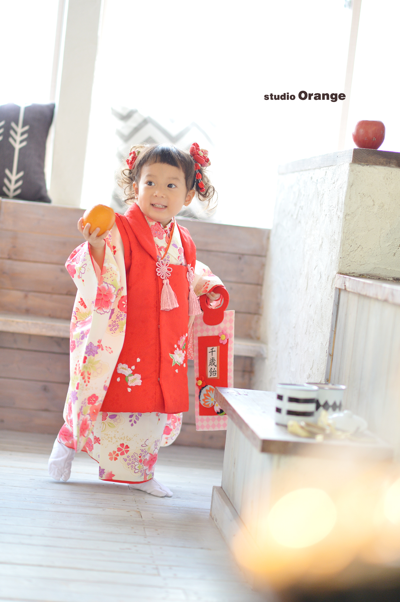 お茶目な３歳七五三