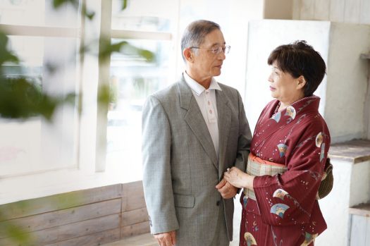 古稀のお祝い　70歳　夫婦　撮影