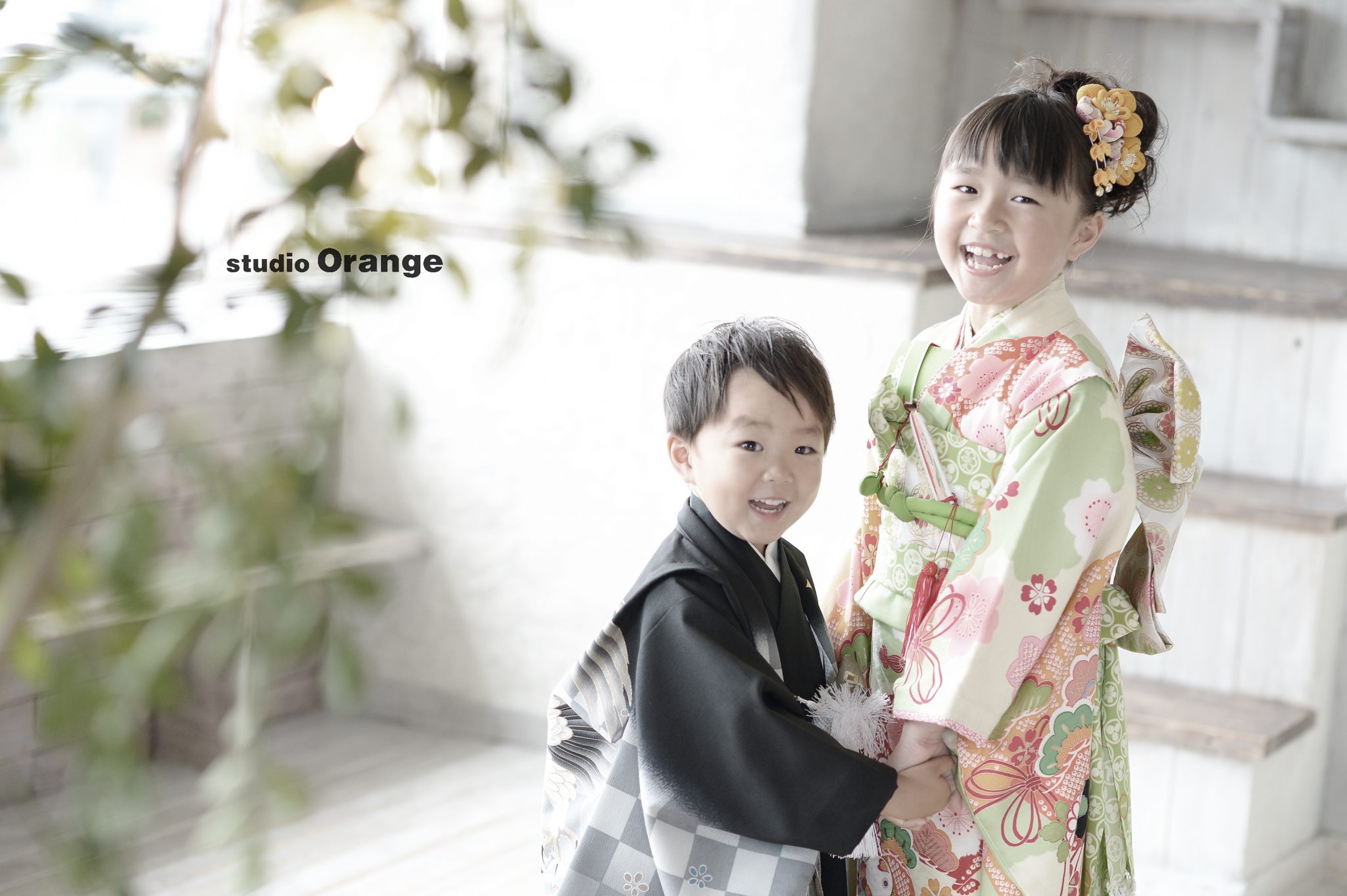 奈良県生駒市から子供らしい笑顔が撮れた七五三撮影