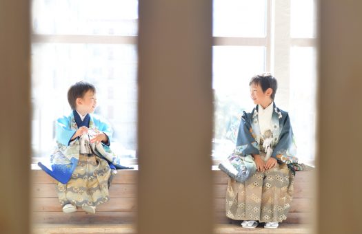 奈良市　兄弟　七五三