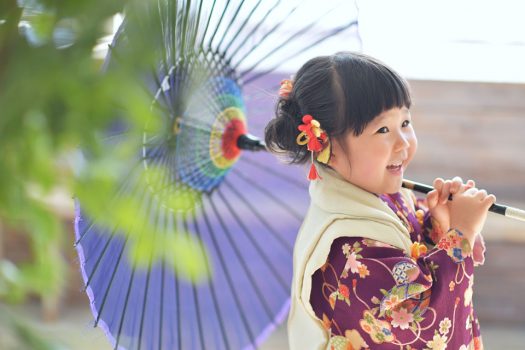 奈良市　七五三　着物