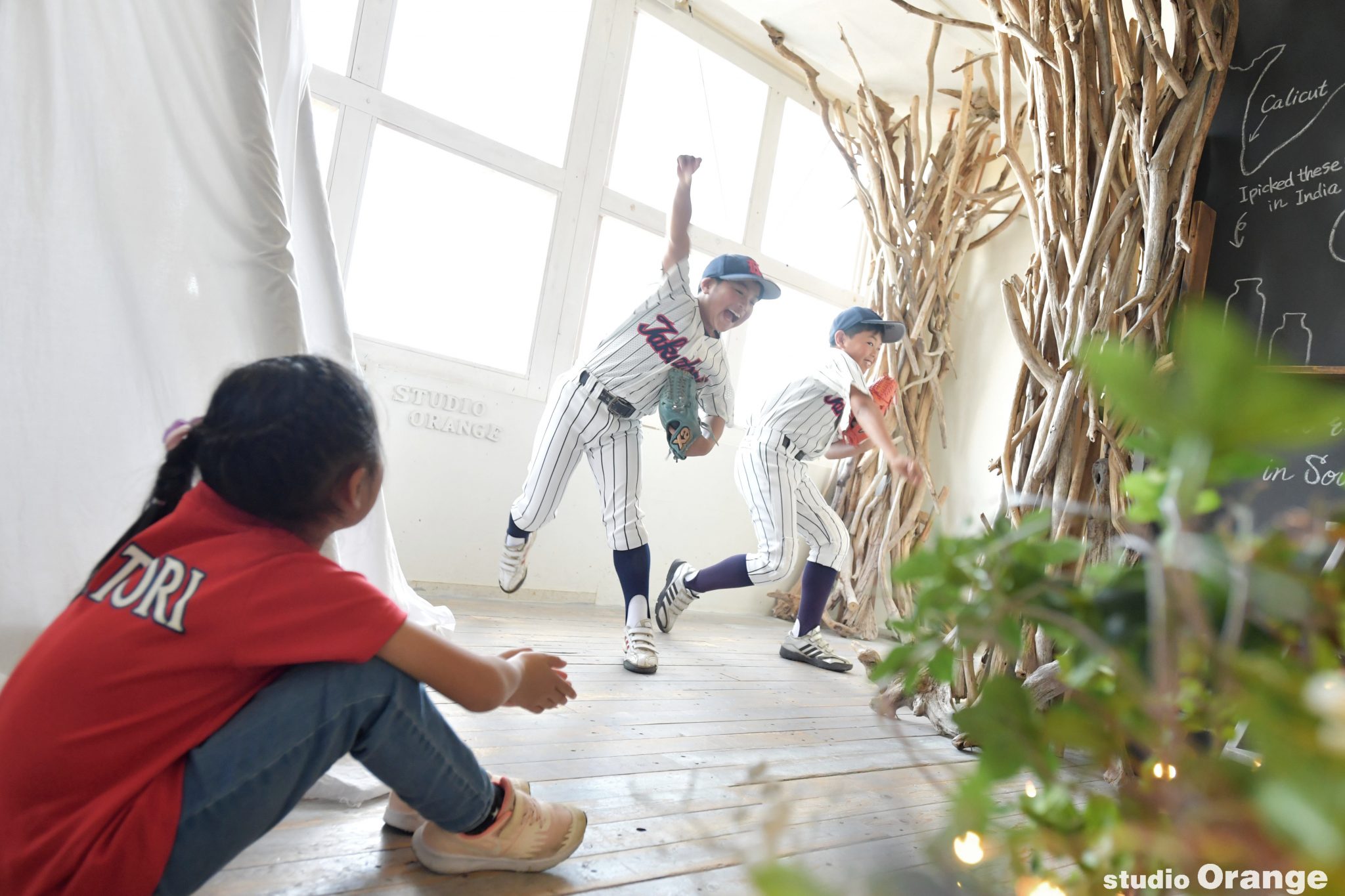 野球少年とマネージャーの妹のバースデー撮影　前編