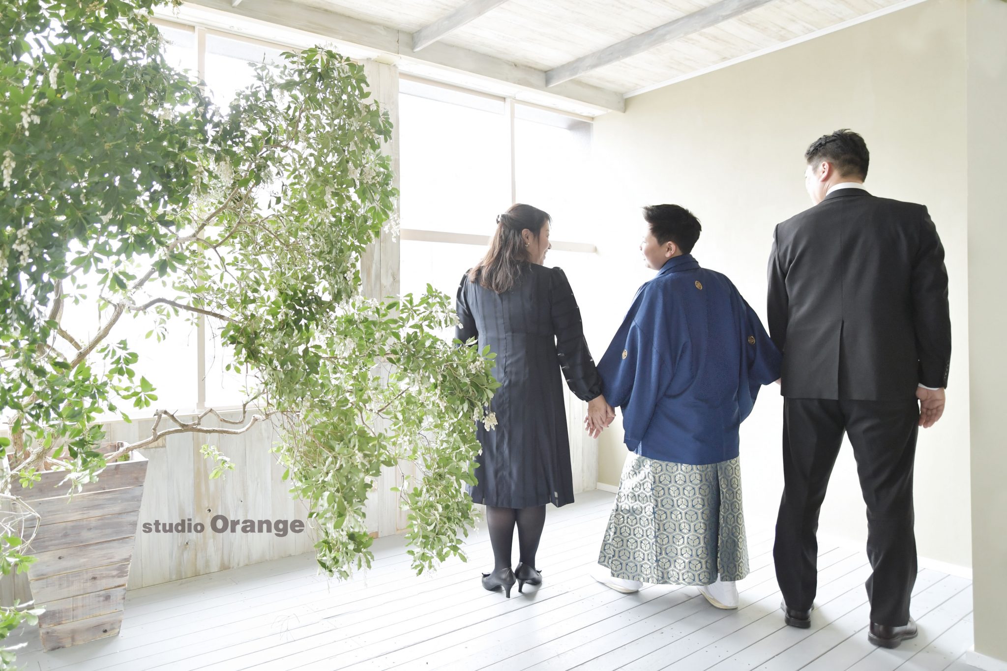 卒業と入学。袴姿がかっこいいんです。