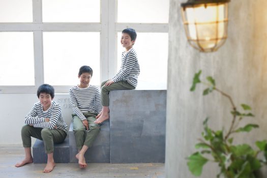 奈良市　生駒市　帝塚山　富雄　木津川市　精華町　スタジオレンジ　私服　兄弟撮影