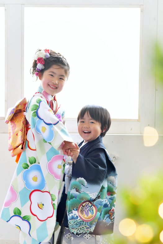 奈良市　生駒市　帝塚山　富雄　木津川市　精華町　スタジオレンジ　七五三　3歳男の子　7歳男の子