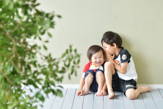 男の子　兄弟撮影　私服