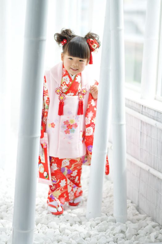 七五三　3歳女の子