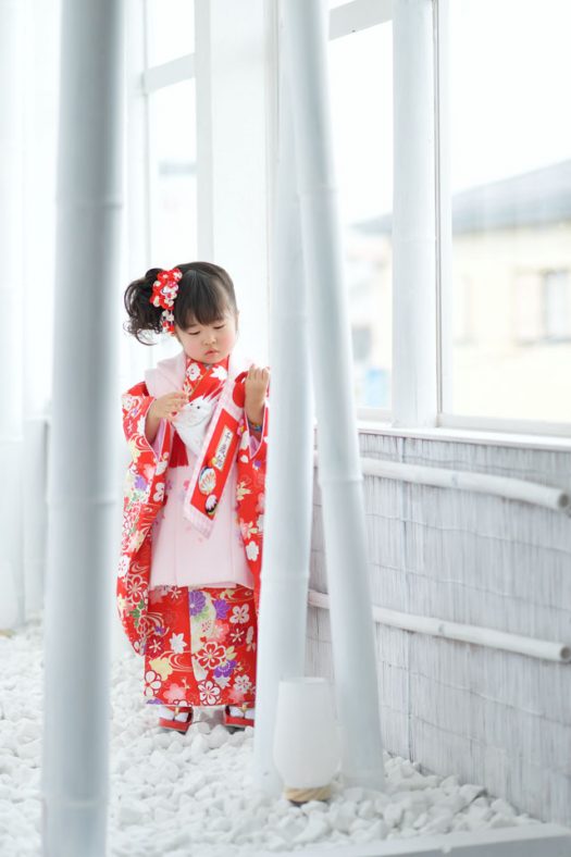 七五三　3歳女の子