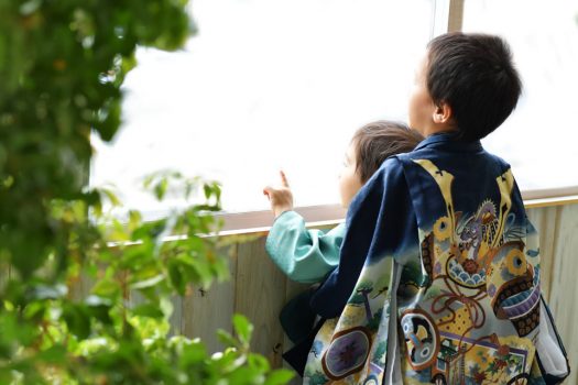 七五三　5歳男の子　3歳男の子