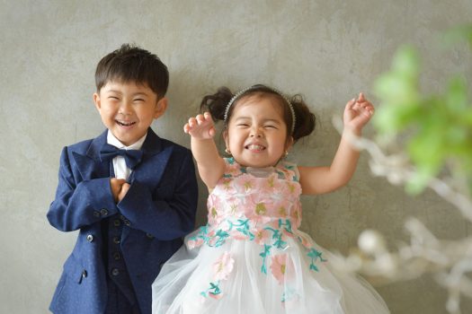 兄弟撮影　ドレス　お兄ちゃん　妹　