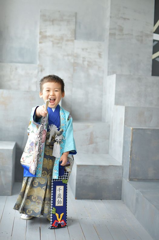 七五三前撮り　５歳　男の子