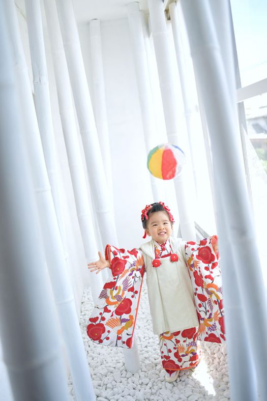 七五三　前撮り　3歳