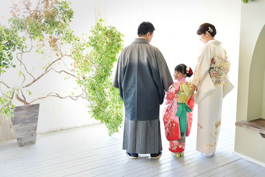 七五三　着物　７歳　袴　訪問着