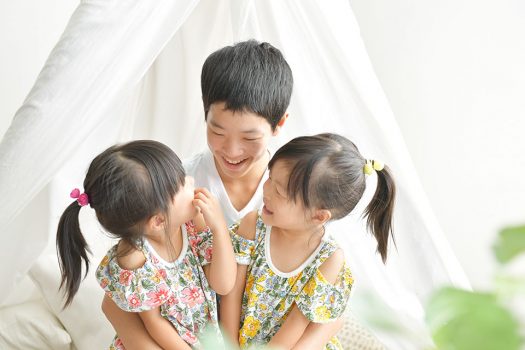 兄妹　私服撮影