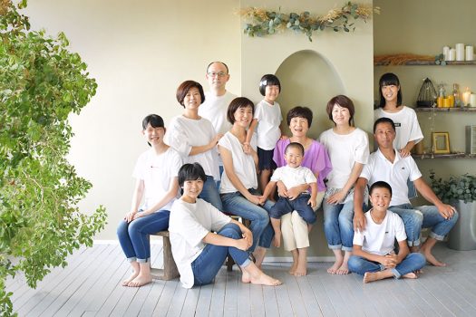 家族撮影　記念　