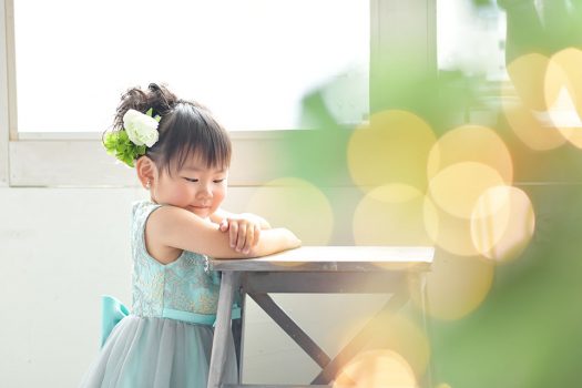 3歳　七五三　ドレス　洋装　新作
