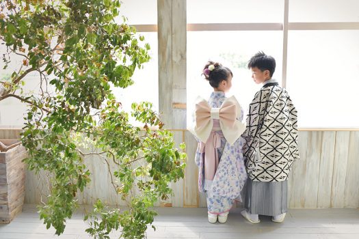 七五三　７歳　袴　着物　新作