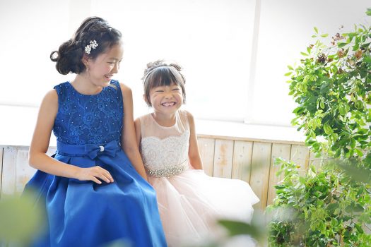 七五三　姉妹撮影　ドレス