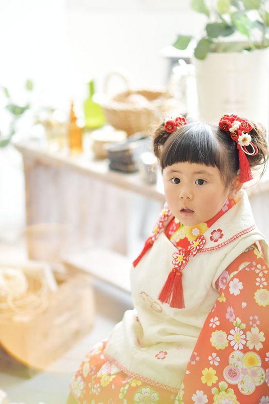七五三　3歳　女の子
