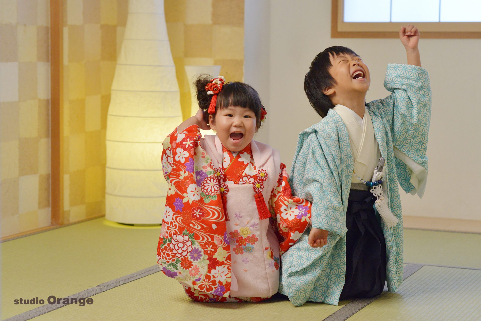 奈良市大安寺から個性出る自由な七五三撮影