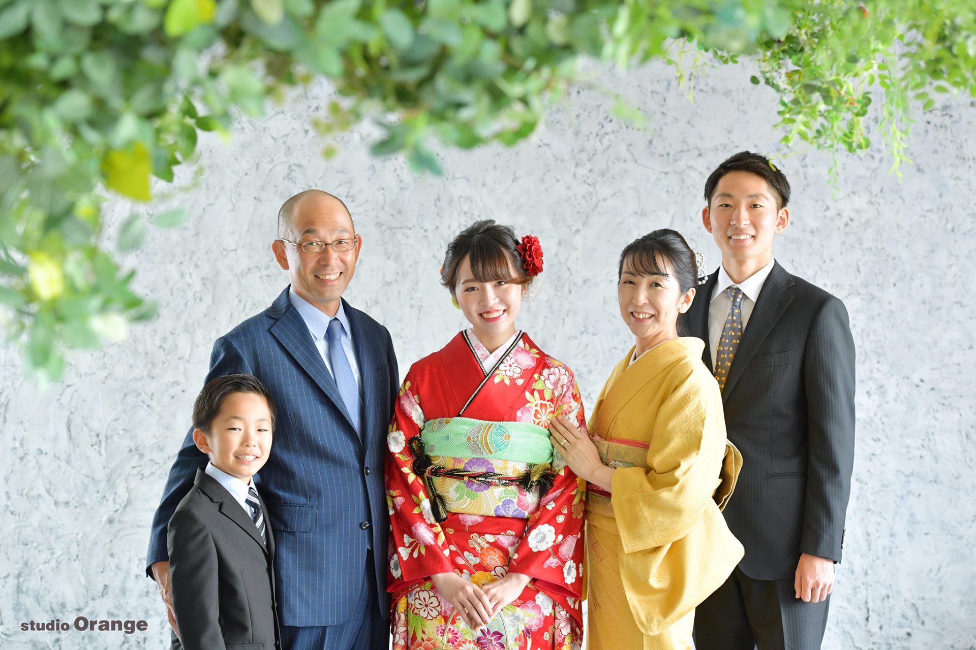 改めて5人で撮った写真