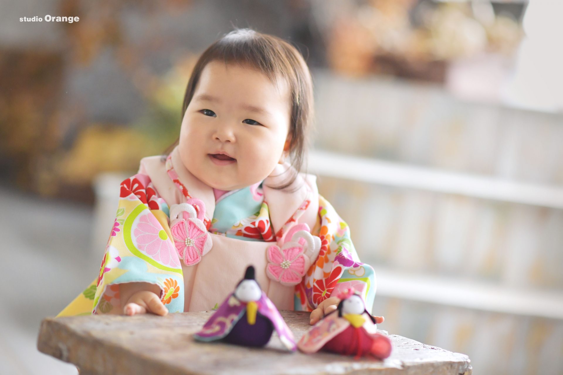 ニューボーンフォトからお誕生日・お節句とすくすく成長する女の子