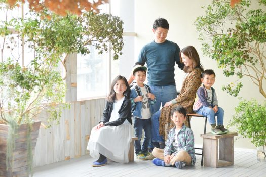 奈良　家族写真