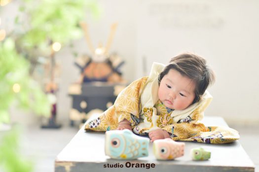 奈良県　端午の節句撮影