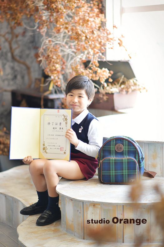 奈良　入園入学記念撮影　卒園