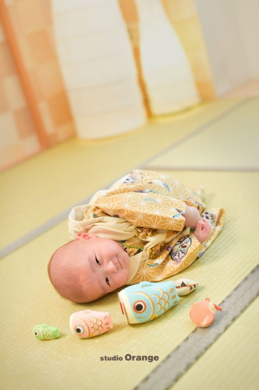 奈良市　フォトスタジオ　写真館　七五三　端午の節句