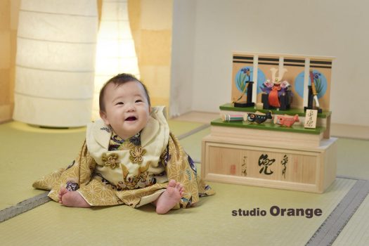 奈良市　写真館　端午の節句　フォトスタジオ　ナチュラル