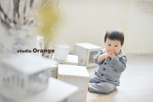 奈良　写真館　お誕生日　バースデー　記念撮影