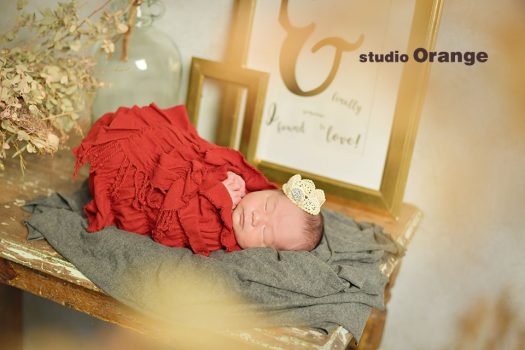 ニューボーン　新生児　奈良　写真館　スタジオオレンジ