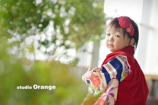 奈良　写真館　七五三　3歳　女の子