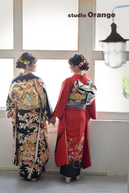 奈良　写真館　　成人式　前撮り