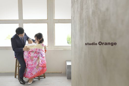 奈良　写真館　お宮参り