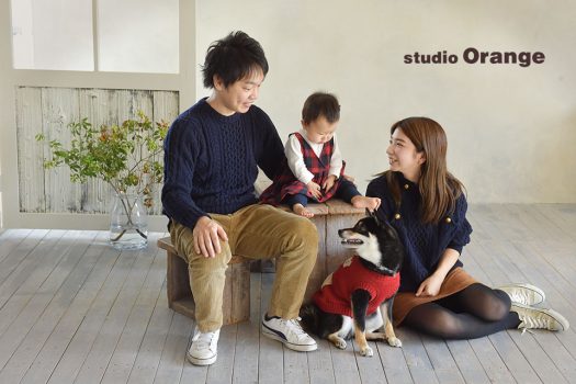 家族写し　奈良店　ペット撮影