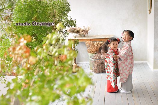 奈良店　七五三　和装　姉妹写し