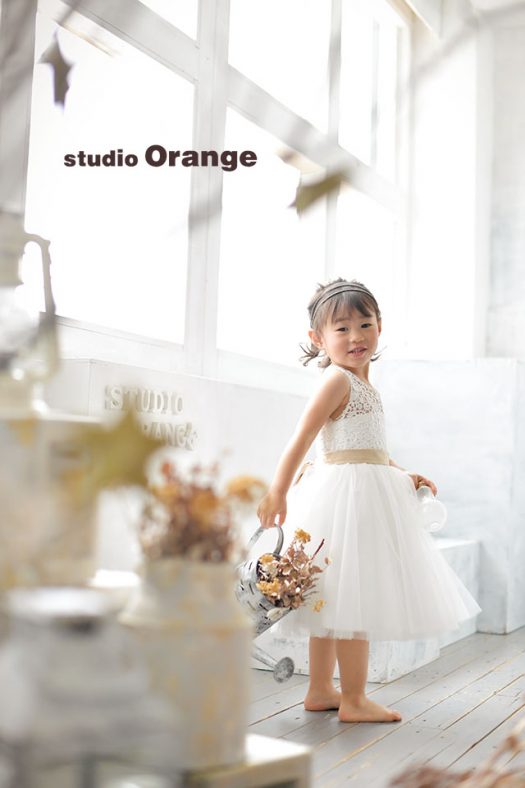 奈良店　フォトスタジオ　写真館　バースデー　誕生日　ドレス　スーツ　洋服　私服　１人写し