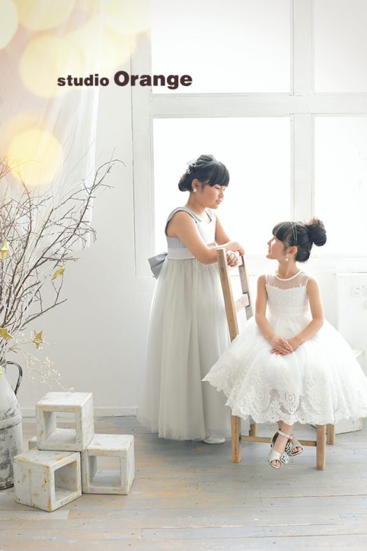 奈良店　バースデー　お誕生日　スーツ　洋服　ドレス　裸　姉妹写し