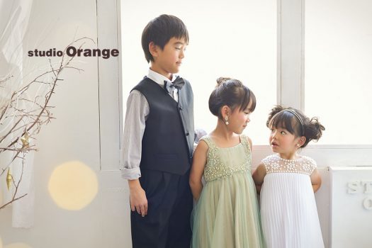 奈良店　バースデー　お誕生日　スーツ　洋服　ドレス　裸　姉妹写し