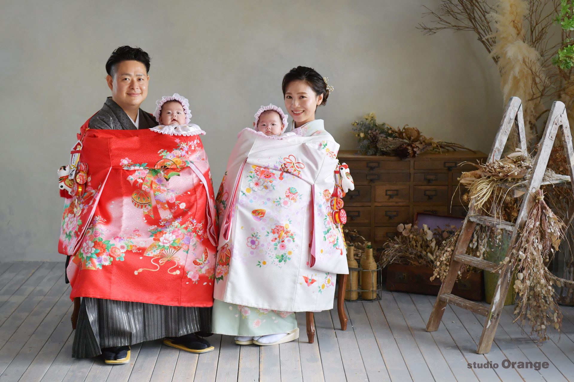 三寒四温の季節にお宮参りを