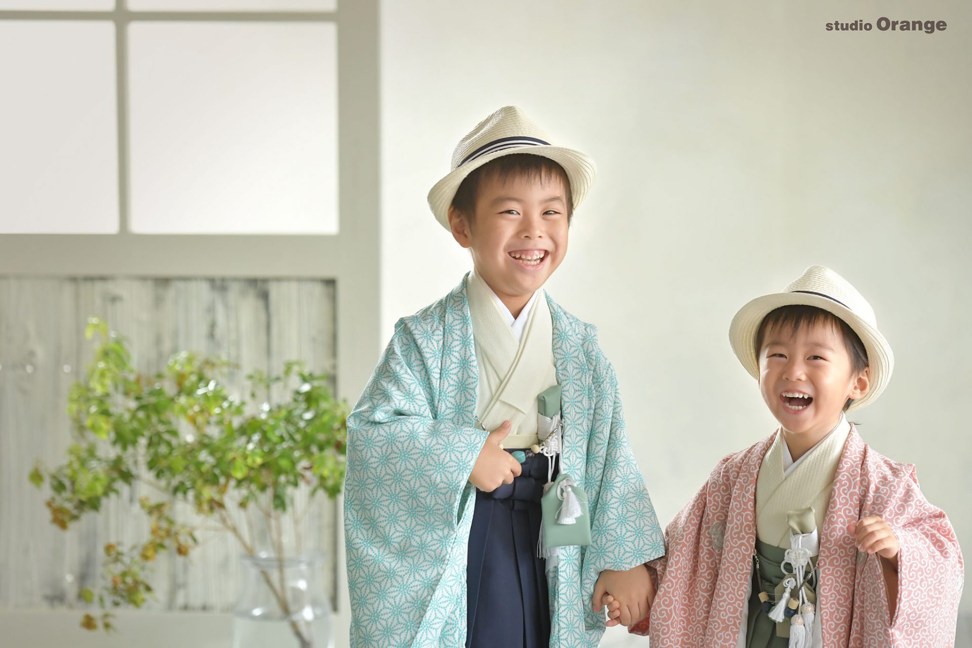 七五三の思い出をご兄弟で