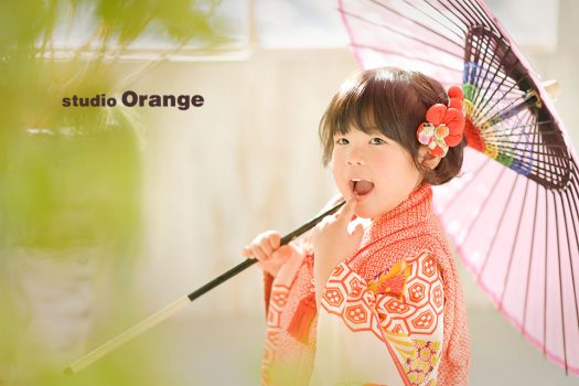 フォトスタジオ　写真館　スタジオ　奈良市　写真　スタジオオレンジ　オレンジ　