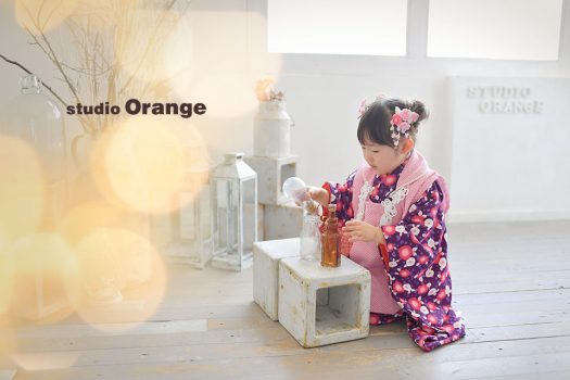 フォトスタジオ　写真館　スタジオ　奈良市　写真　スタジオオレンジ　オレンジ　