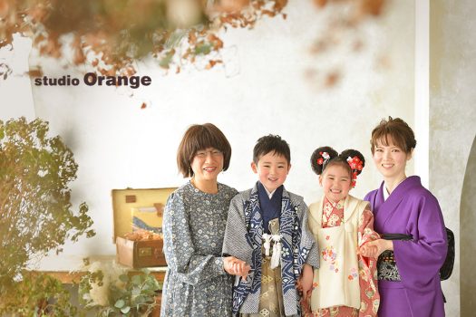 フォトスタジオ　写真館　スタジオ　奈良市　写真　スタジオオレンジ　オレンジ　
