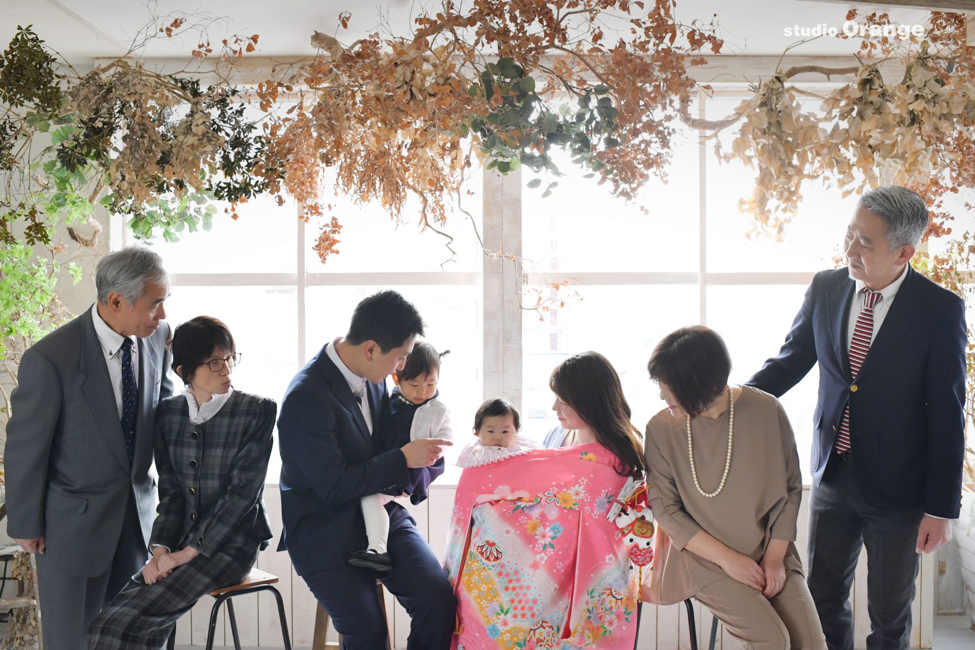 生まれたてだからこそ素直な表情がいっぱいなお宮参り撮影