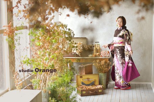 フォトスタジオ　写真館　スタジオ　奈良市　写真　スタジオオレンジ　オレンジ　