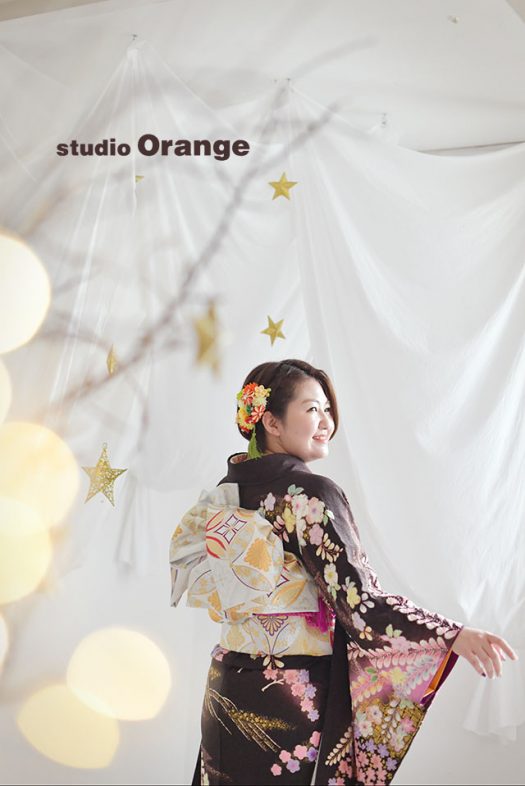 フォトスタジオ　写真館　スタジオ　奈良市　写真　スタジオオレンジ　オレンジ　