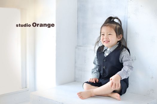 フォトスタジオ　写真館　スタジオ　奈良市　写真　スタジオオレンジ　オレンジ　